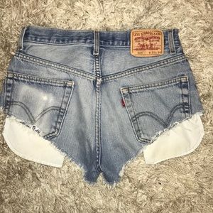 Levi’s Cutoff Denim Shorts